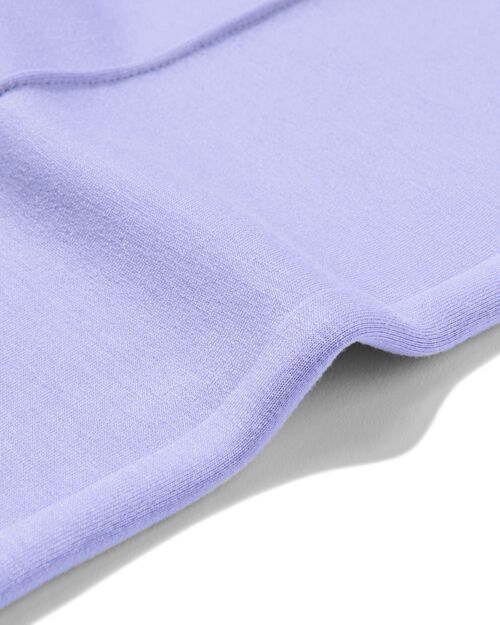 pantalon enfant avec couture décorative violet