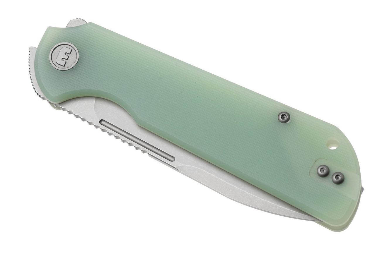 Eutektik Binary BIN-JSW-R Stonewashed 14C28N, Jade G10, zakmes