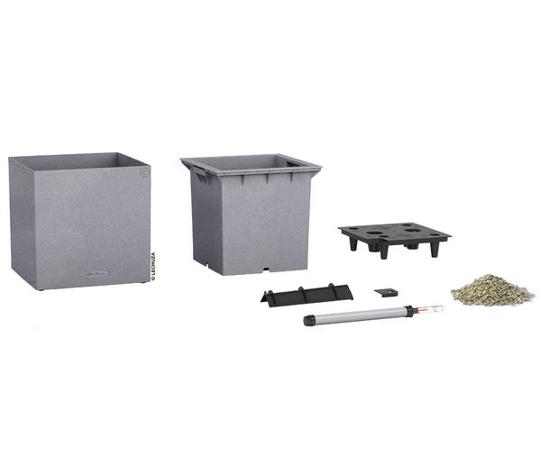 LECHUZA® Kunststoff-Topf Canto Stone,