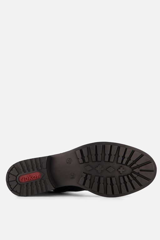 Rieker Veterboots zwart Synthetisch