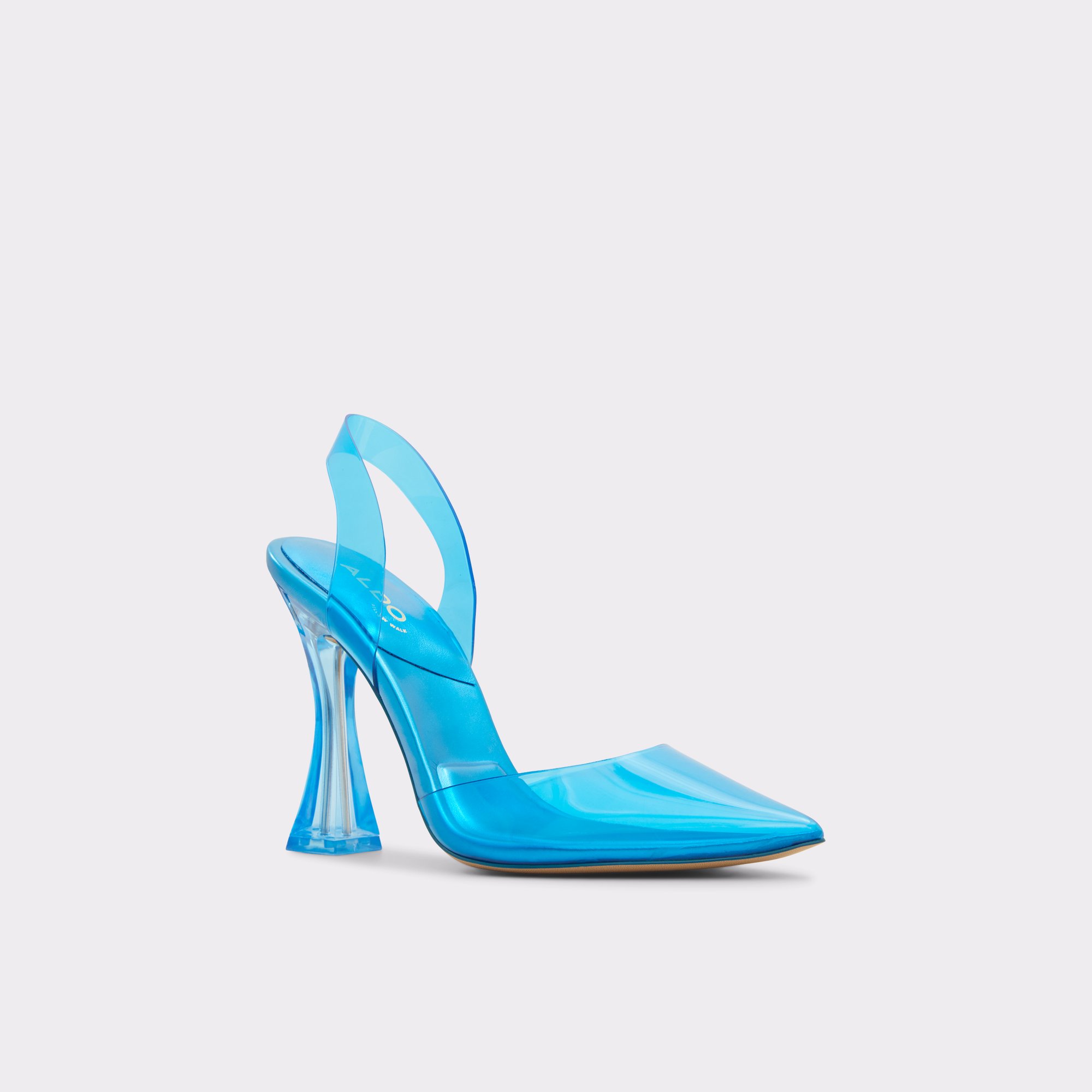 Solanti Medium Blue Women Block Heels