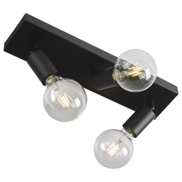 GAMMA opbouwspots Capri 3-lichts zwart