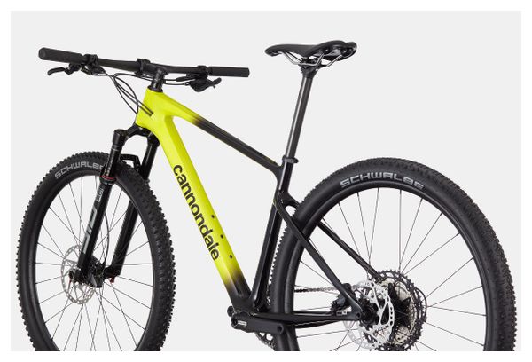 VTT Semi-Rigide Cannondale Scalpel HT Carbon 3 Shimano SLX XT 12V 29'' Noir / Jaune Fluo