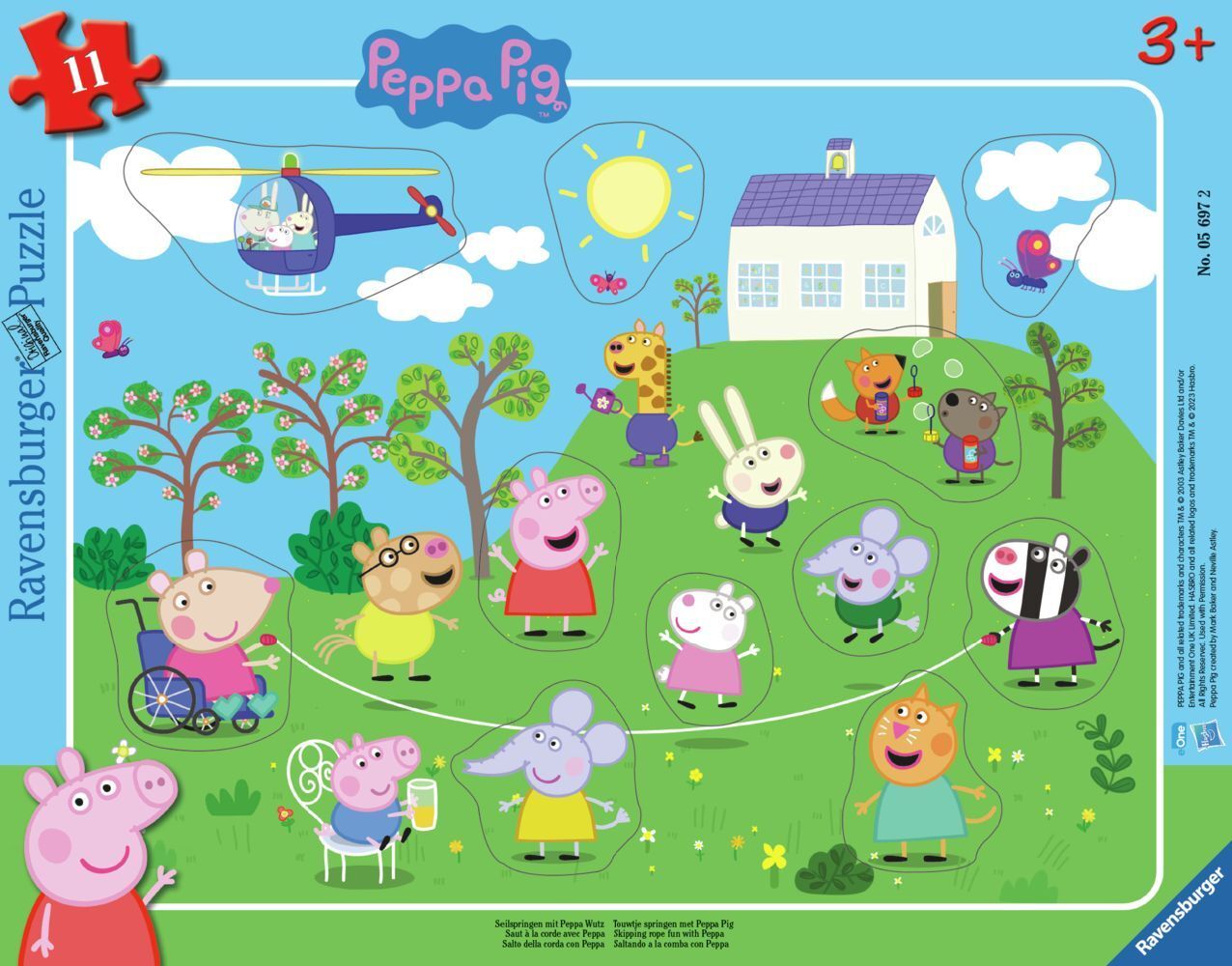 Seilspringen mit Peppa Wutz