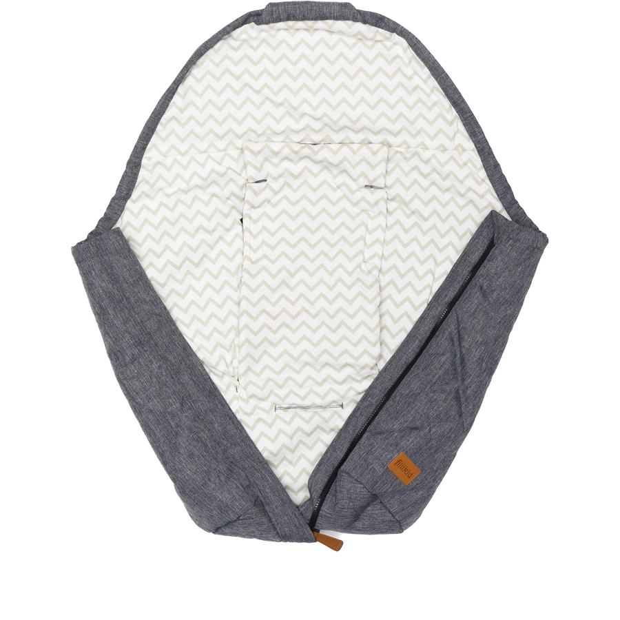 fillikid Sommerfußsack Light Small Gruppe 0 Grau Melange