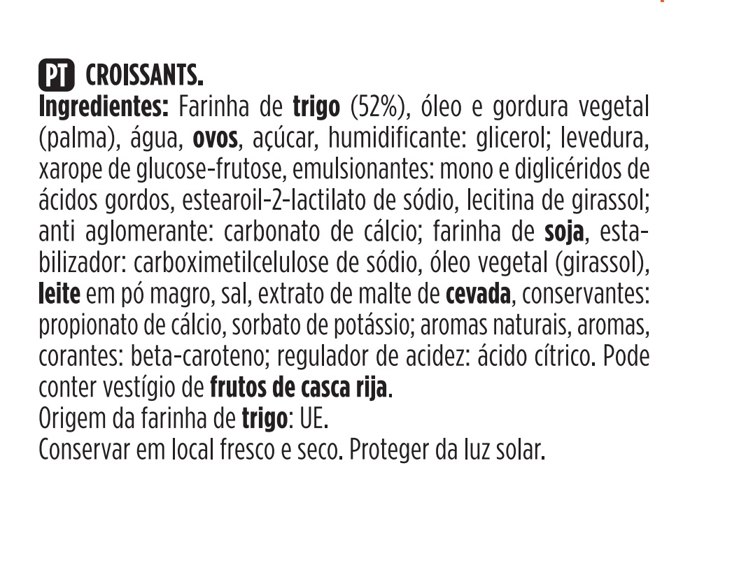 CROISSANT AURORA SIMPLES 240G