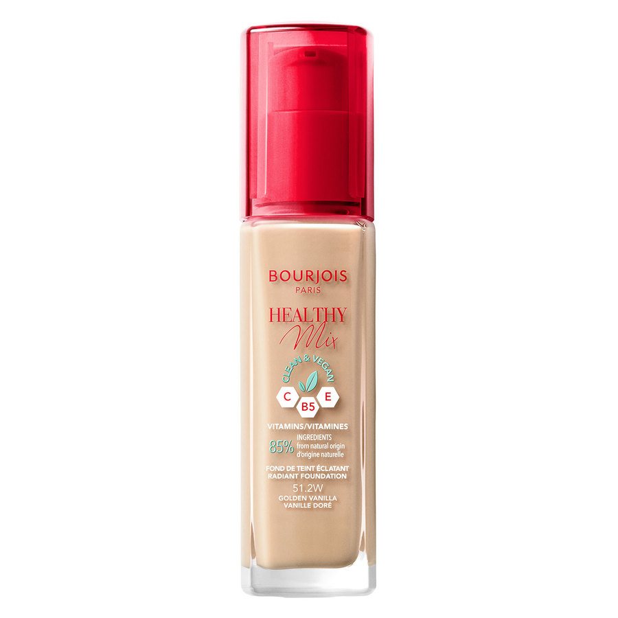 Bourjois Healthy Mix Clean Liquid Foundation 51.2W Golden Vanilla 30ml