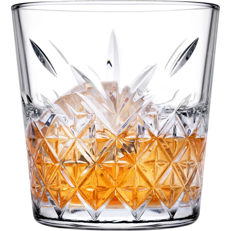 Pasabahce Whisky tumbler glazen - 6x - Timeless serie - 340 ml
