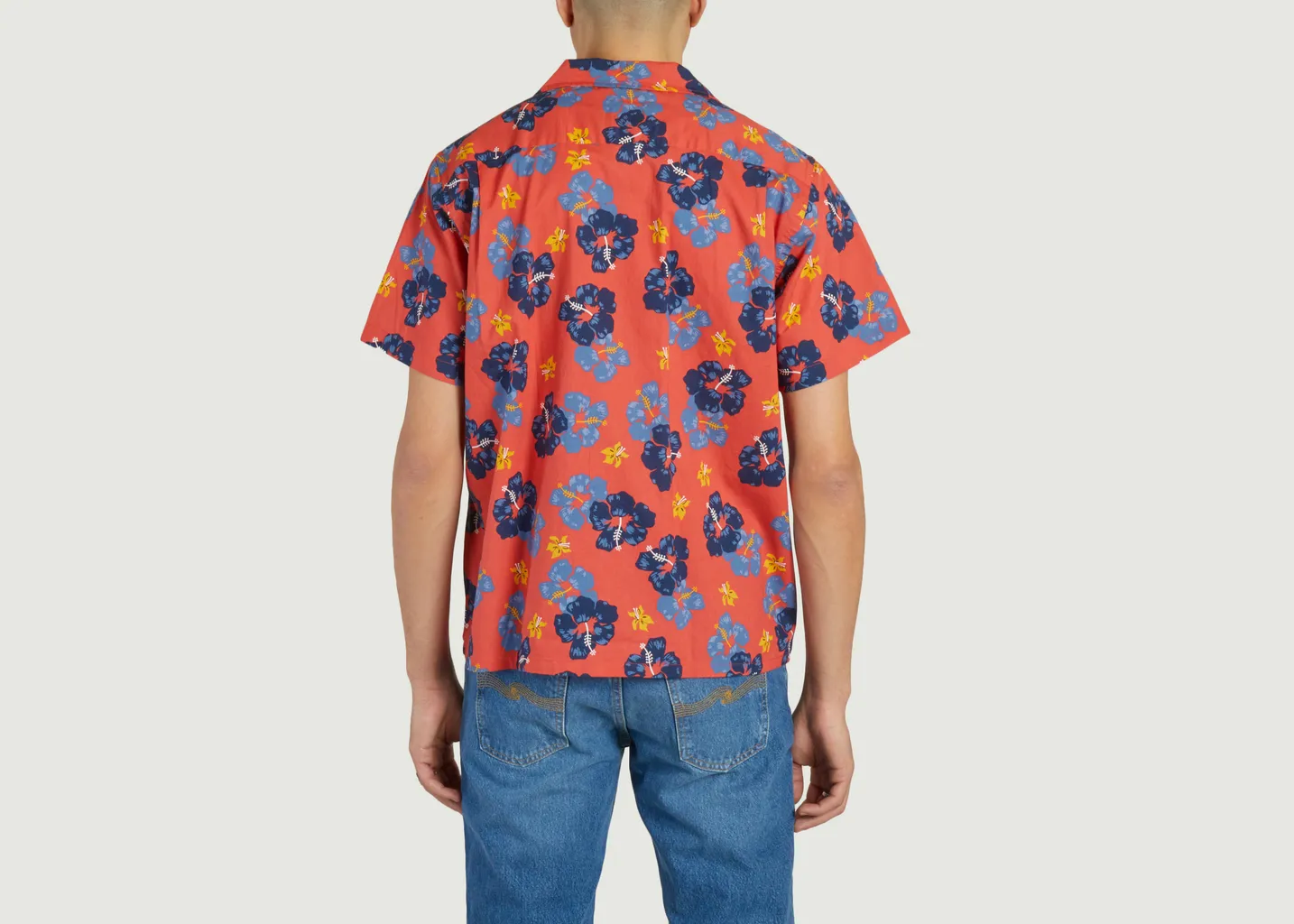 Chemise Arthur Flower Hawaï Nudie Jeans