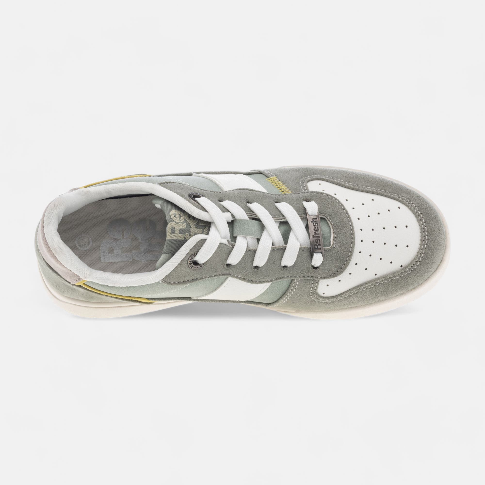 Baskets basses Femme vert