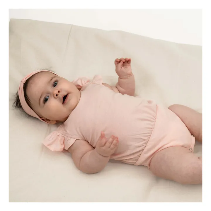 Minimalisma Headband Coton Bio Luna | Rose