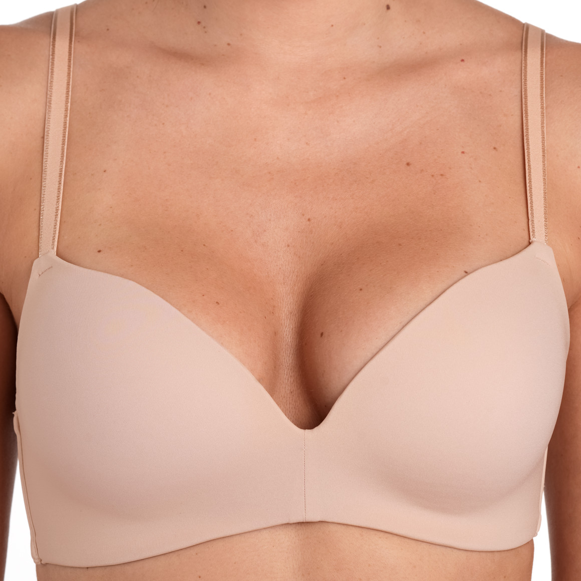 Gina Benotti Damen Soft-BH im Basic-Look beige