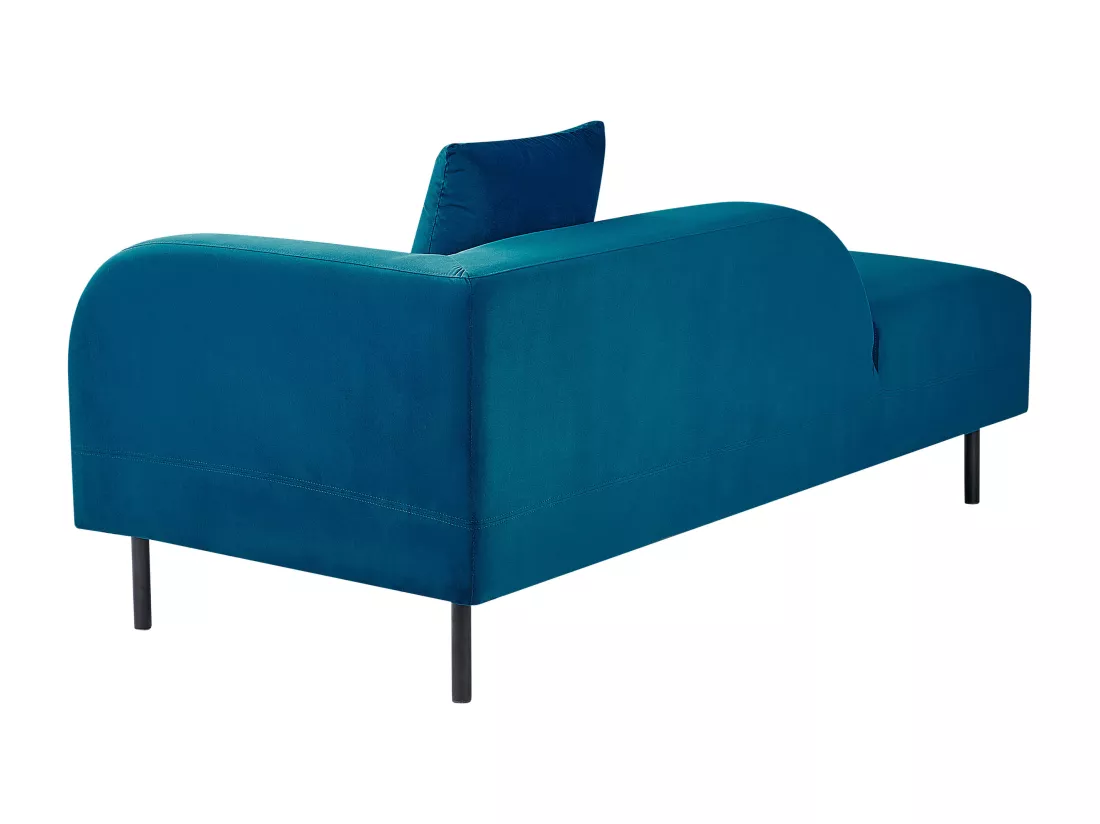 Chaise longue bleu marine côté gauche LE CRAU