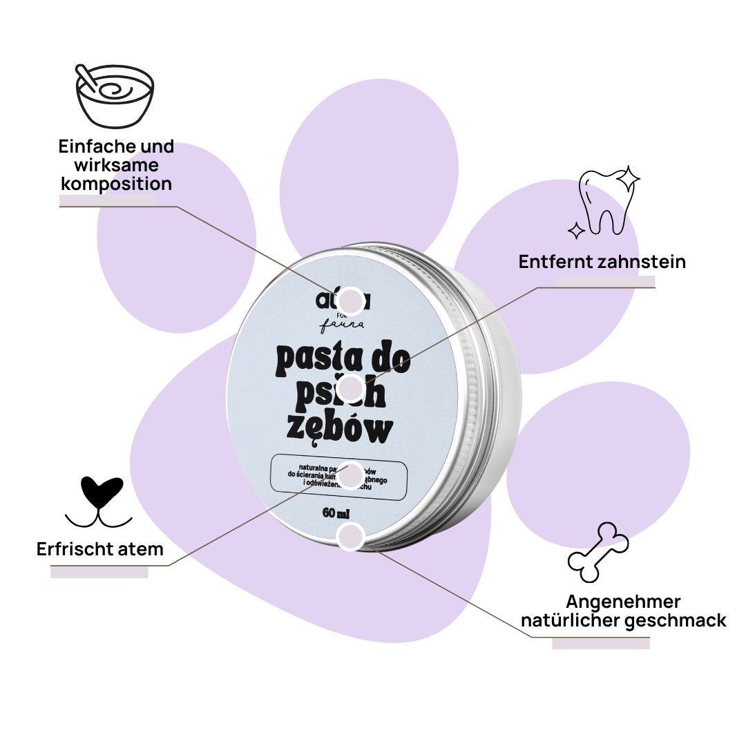 Auna Vegan Kokos-Banan Hunde Zahnpasta
