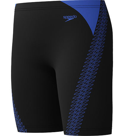 Speedo Badehose - HyperBoom SPlice Jammer - Schwarz m. Blau