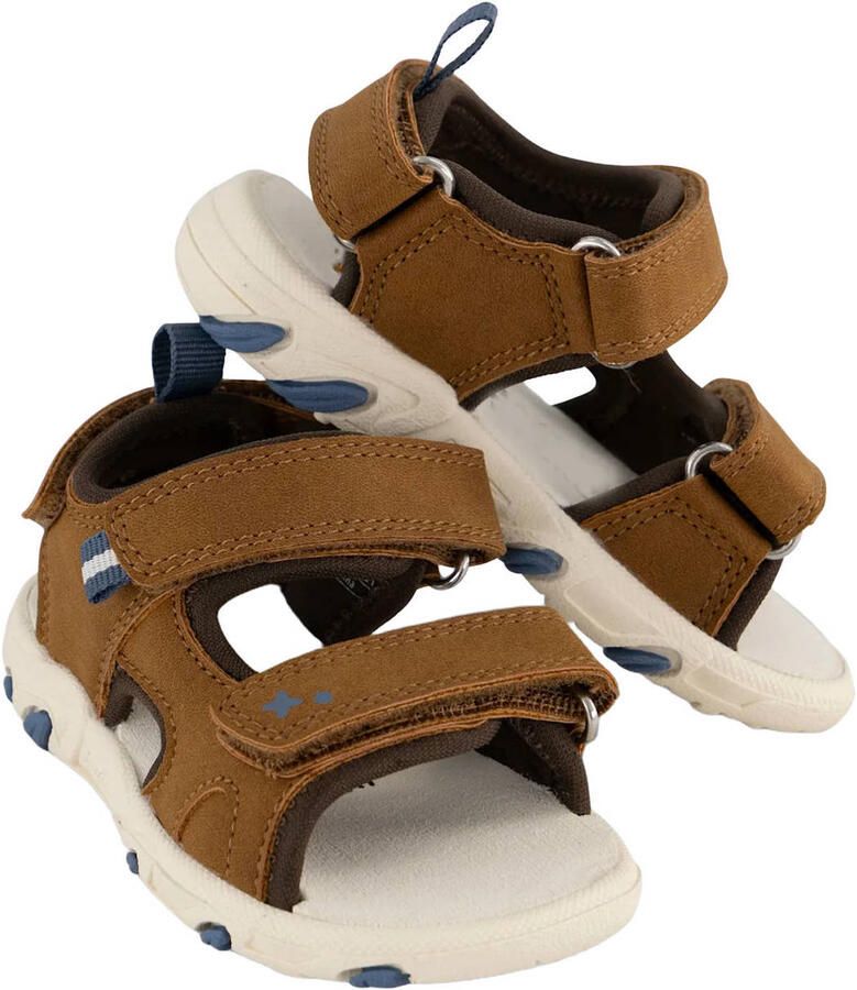 Vty imitatieleren sandalen bruin
