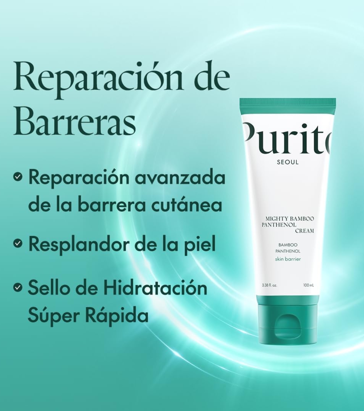 Purito - *Mighty Bamboo* - Creme facial com Pantenol