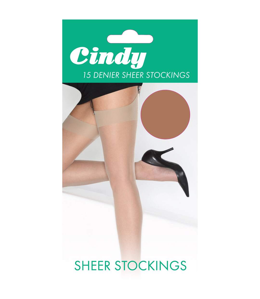 Cindy - Bas pour porte-jarretelles 15 deniers (1 paire) - Femme (Américain) - UTLW110