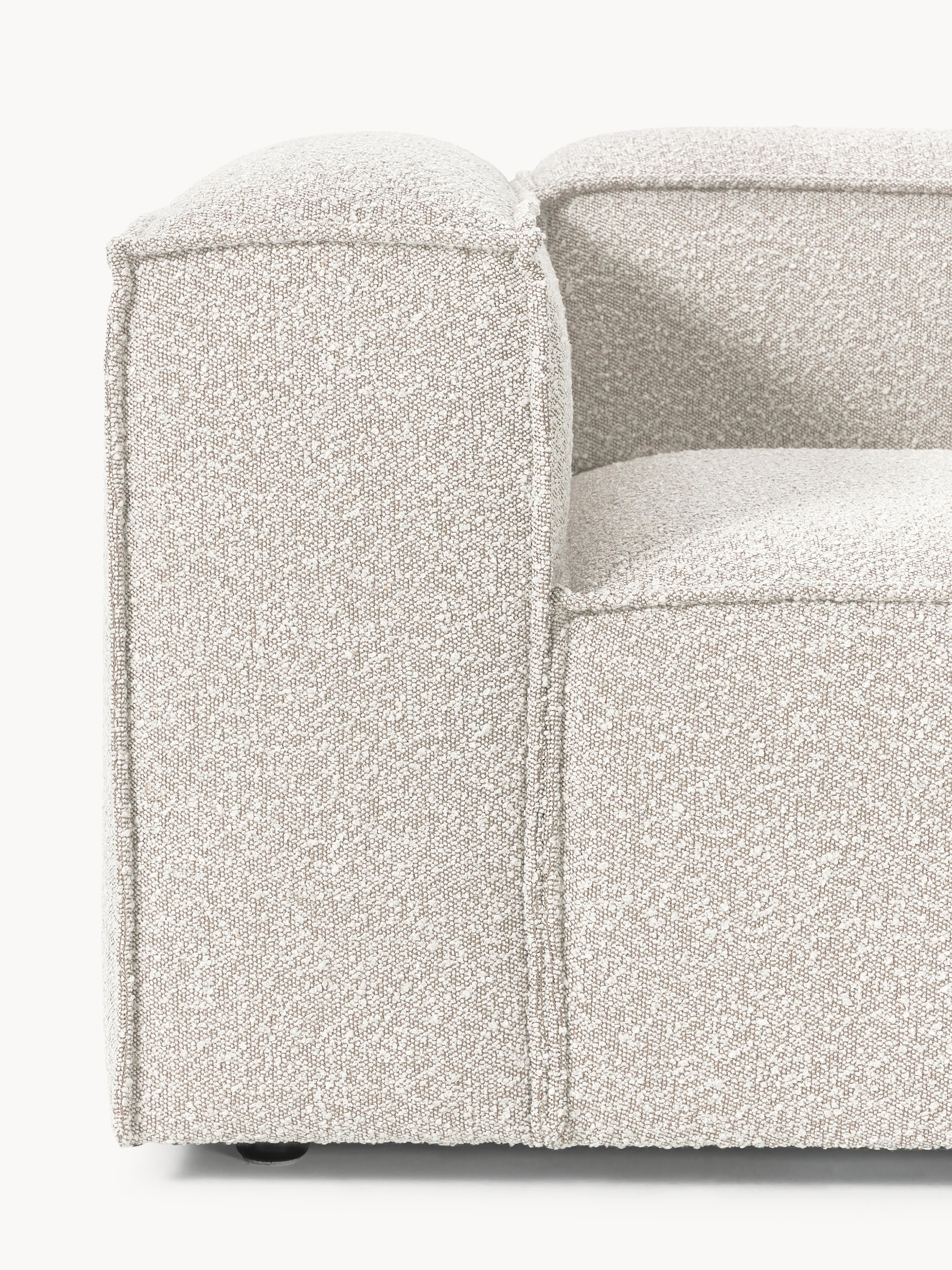 Fauteuil Lennon uit bouclé