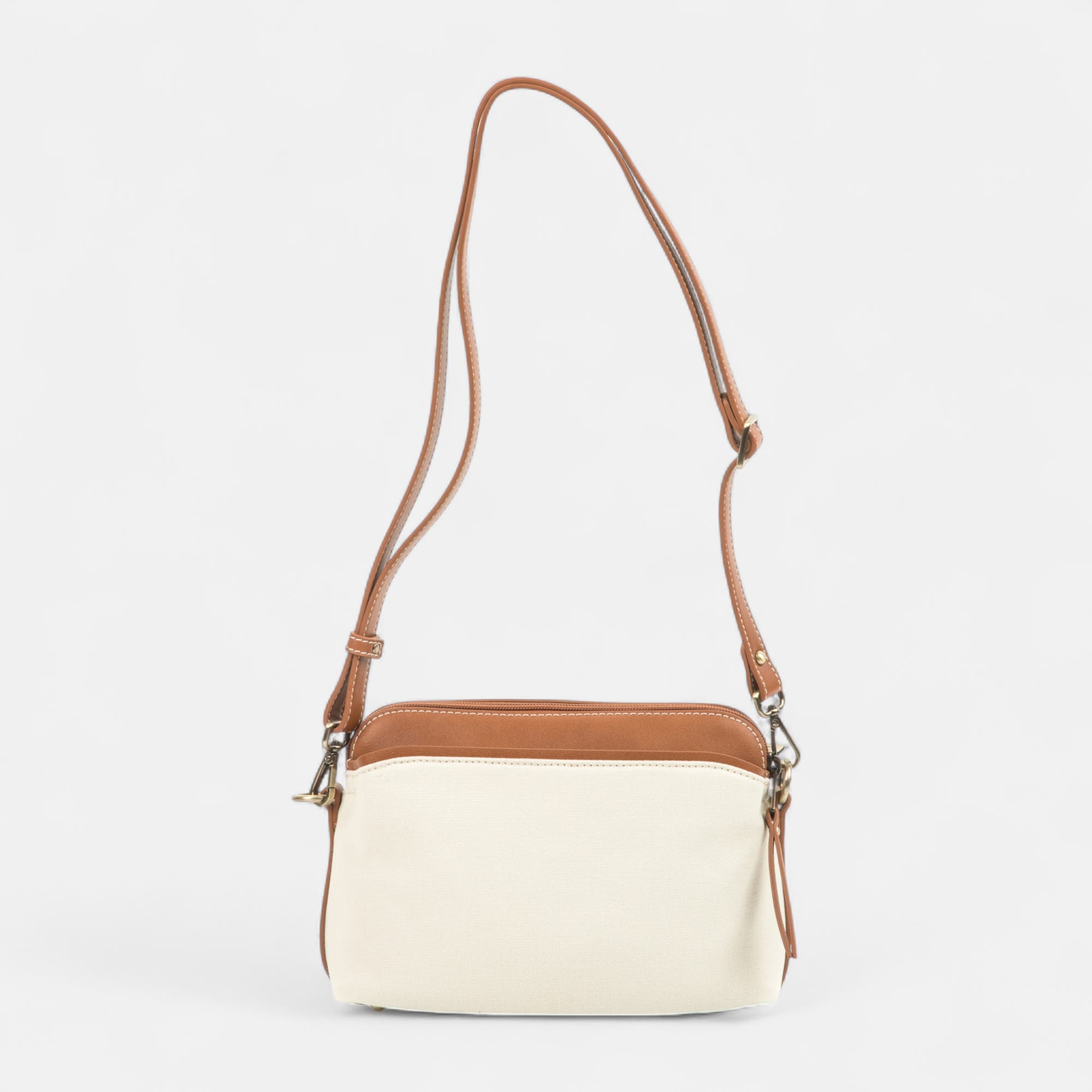 Sac bandoulière beige