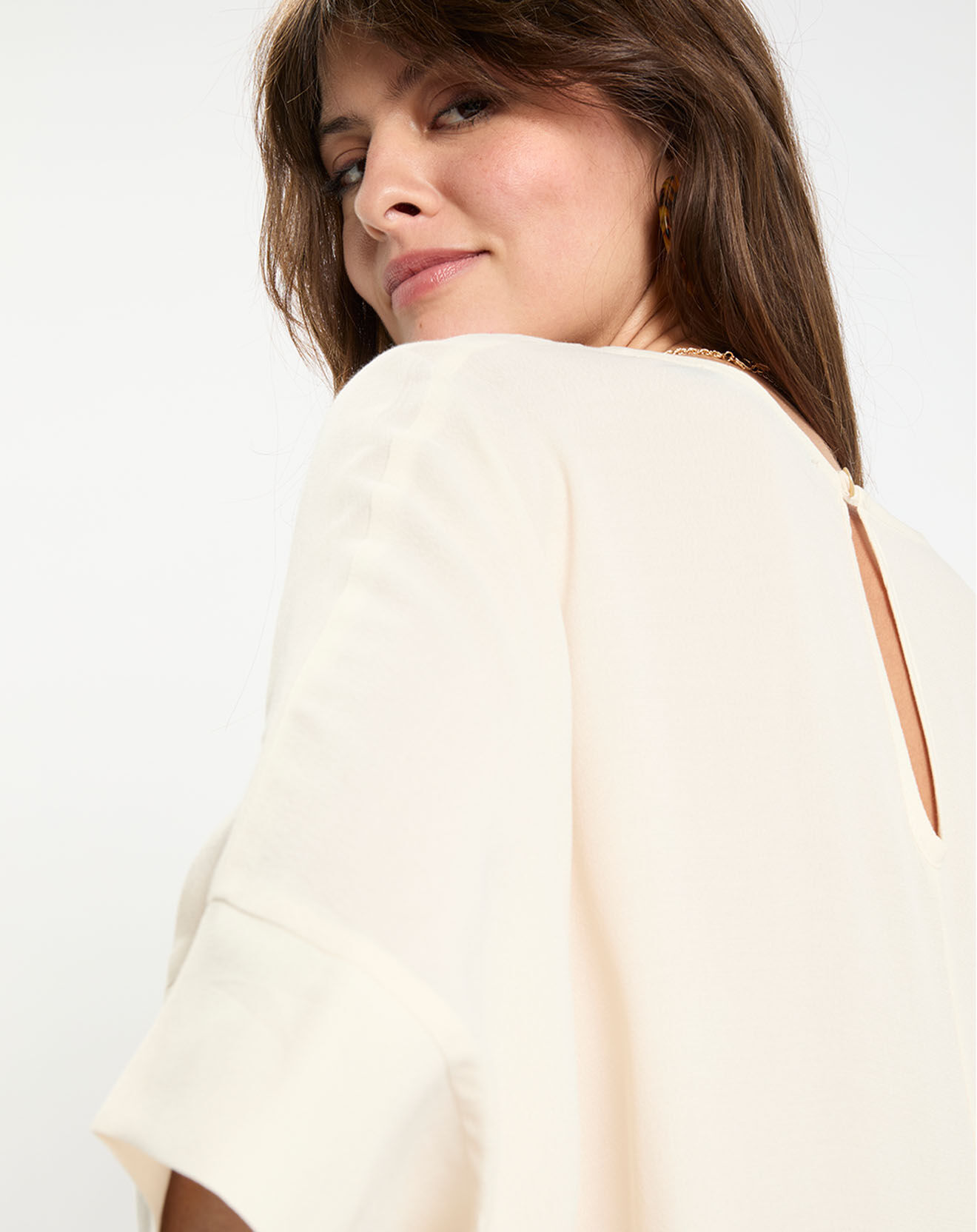 Lauren Vidal Top Coleen crème