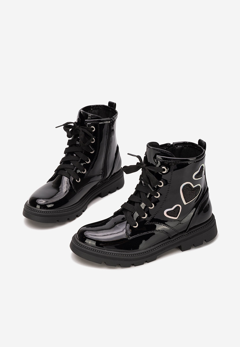 Bottines filles noires Raniana V2