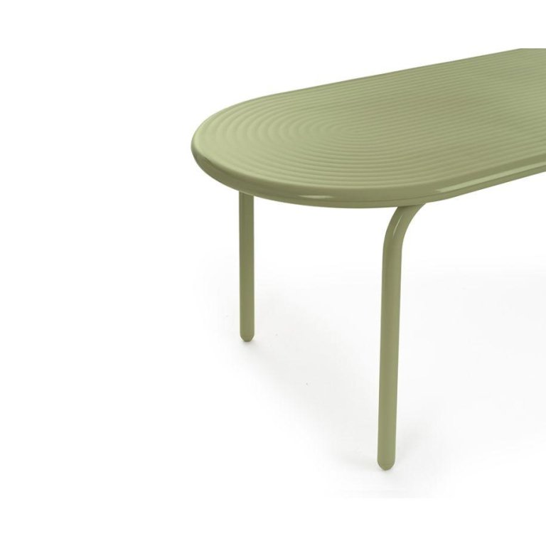 Tom Dixon Groove Obround tuintafel 186x86 Putty