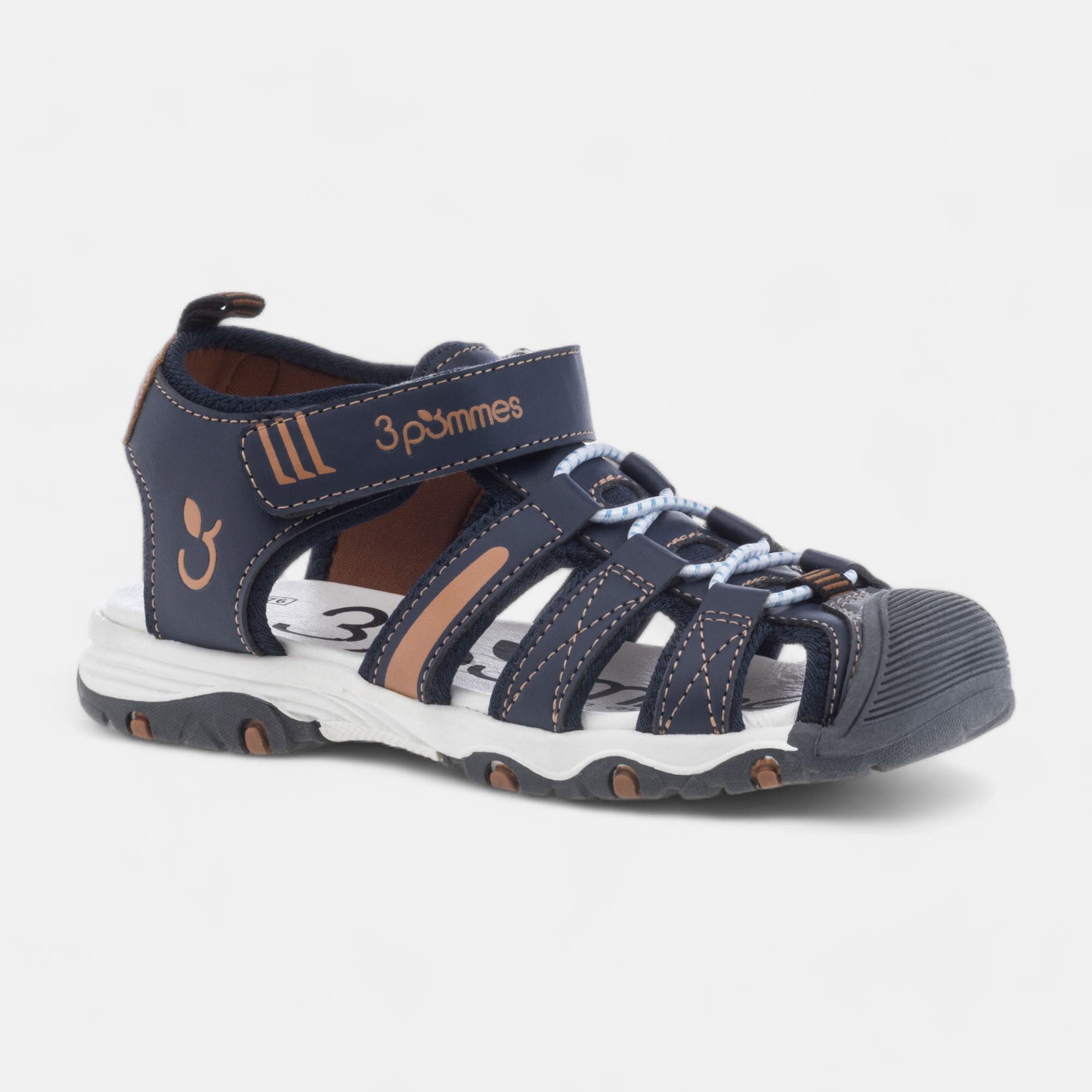 Sandales Garçon bleu marine
