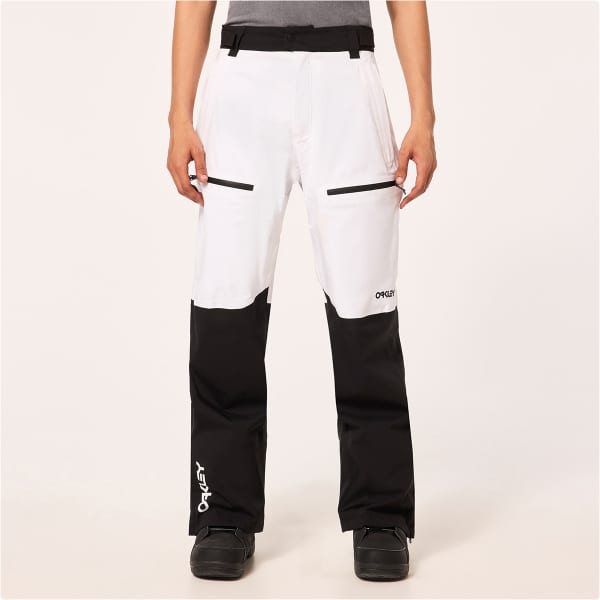 Pantalon snowboard OAKLEY TNP LINED SHELL PANT 2.0 BLACK/WHITE