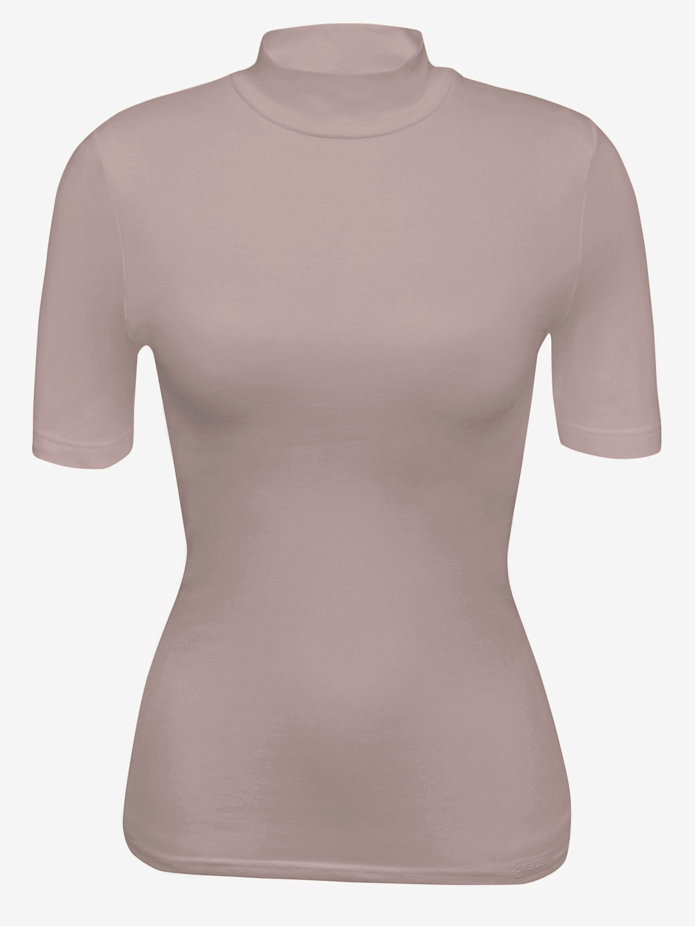 T-shirt manches courtes col montant
