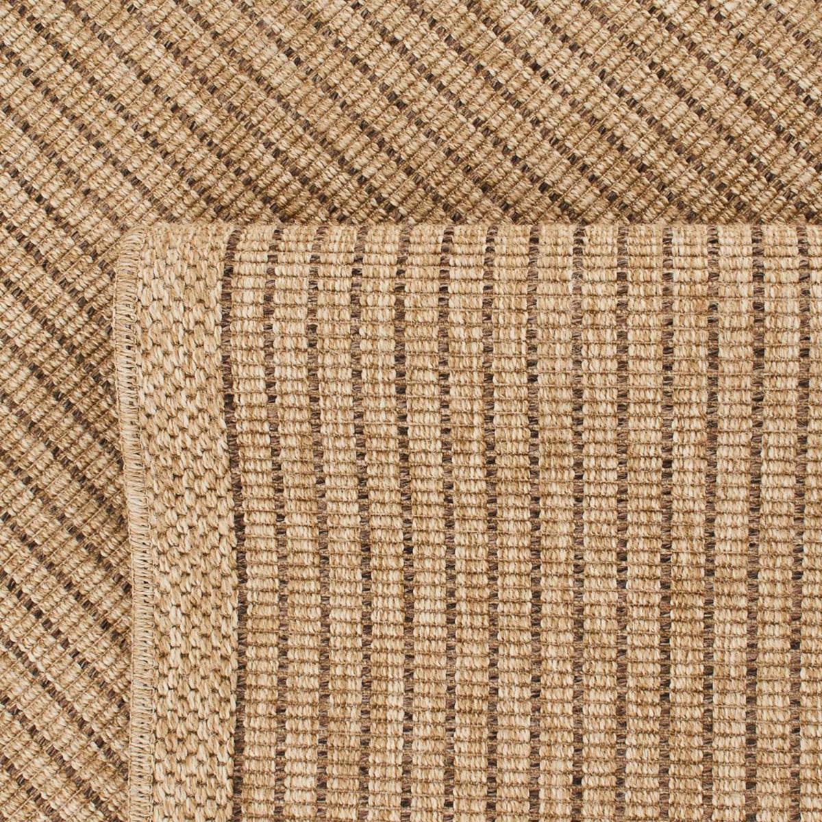 Tapis extérieur marron 60x180 cm