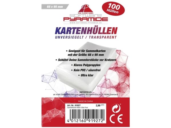 Software Pyramide Samlekort-etuier