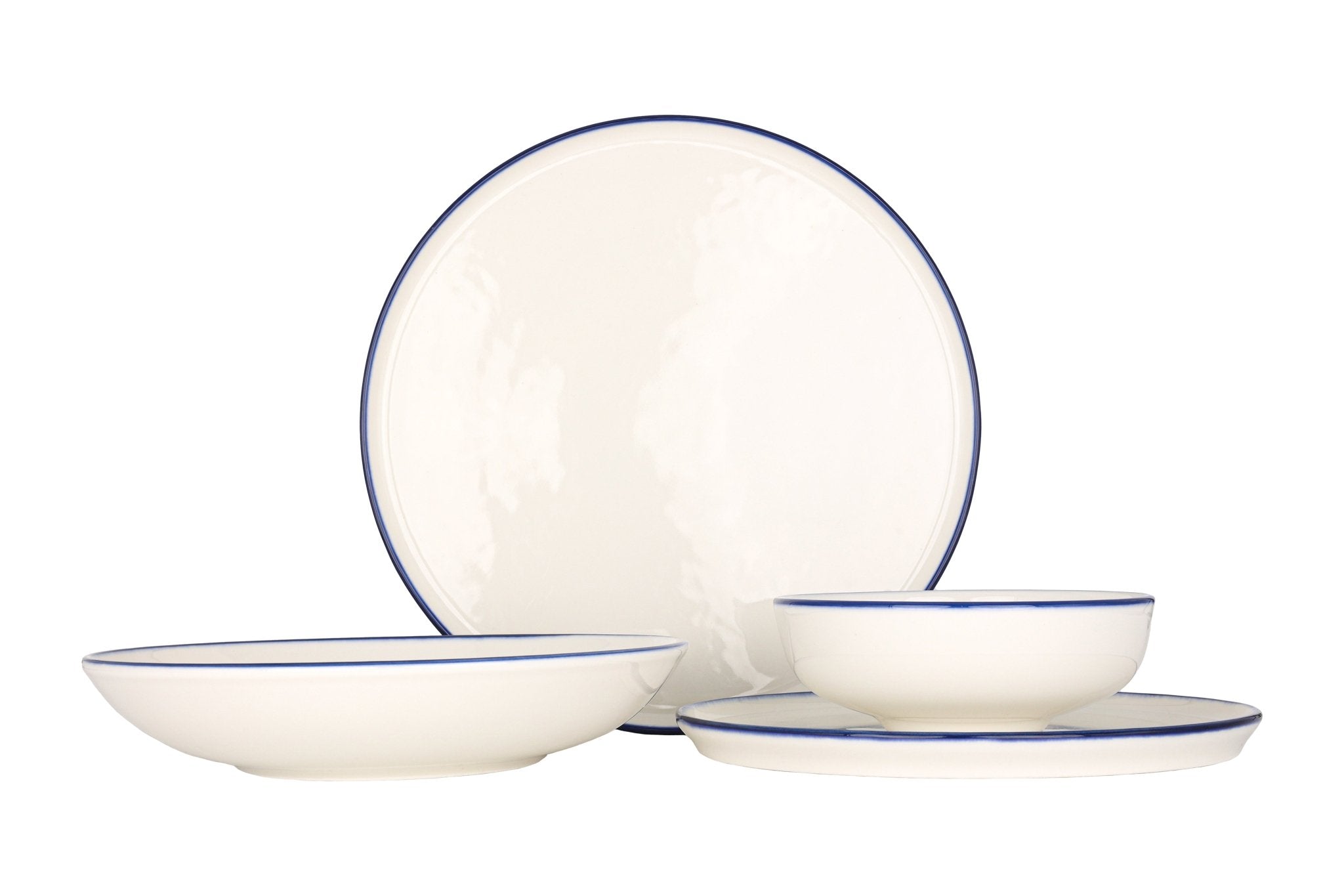Bonna Bordenset - Linea Blue - 24delig - 6 persoons - Porselein