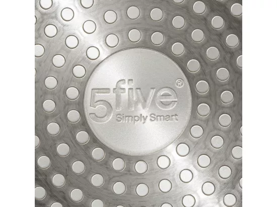 Poêle en aluminium - D. 20 cm - Effet pierre grise
