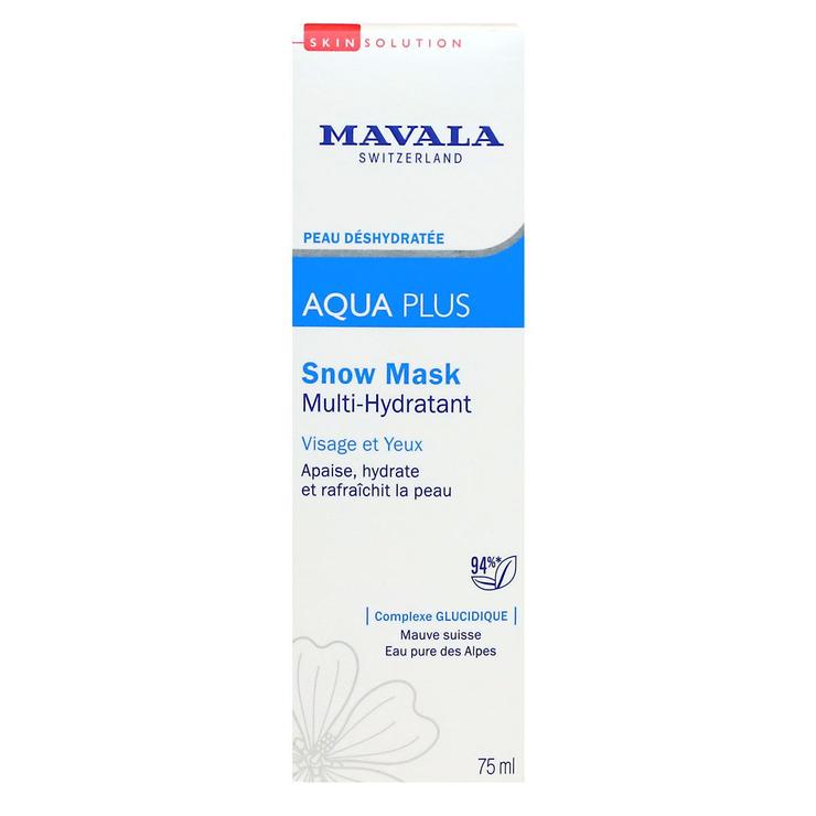 SkinSolution peau déshydratée Snow Mask multi-hydratant 75ml