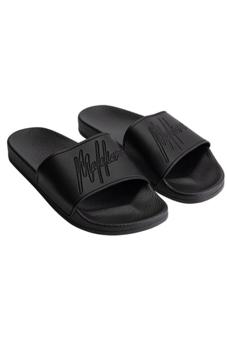Malelions zwarte heren slipper