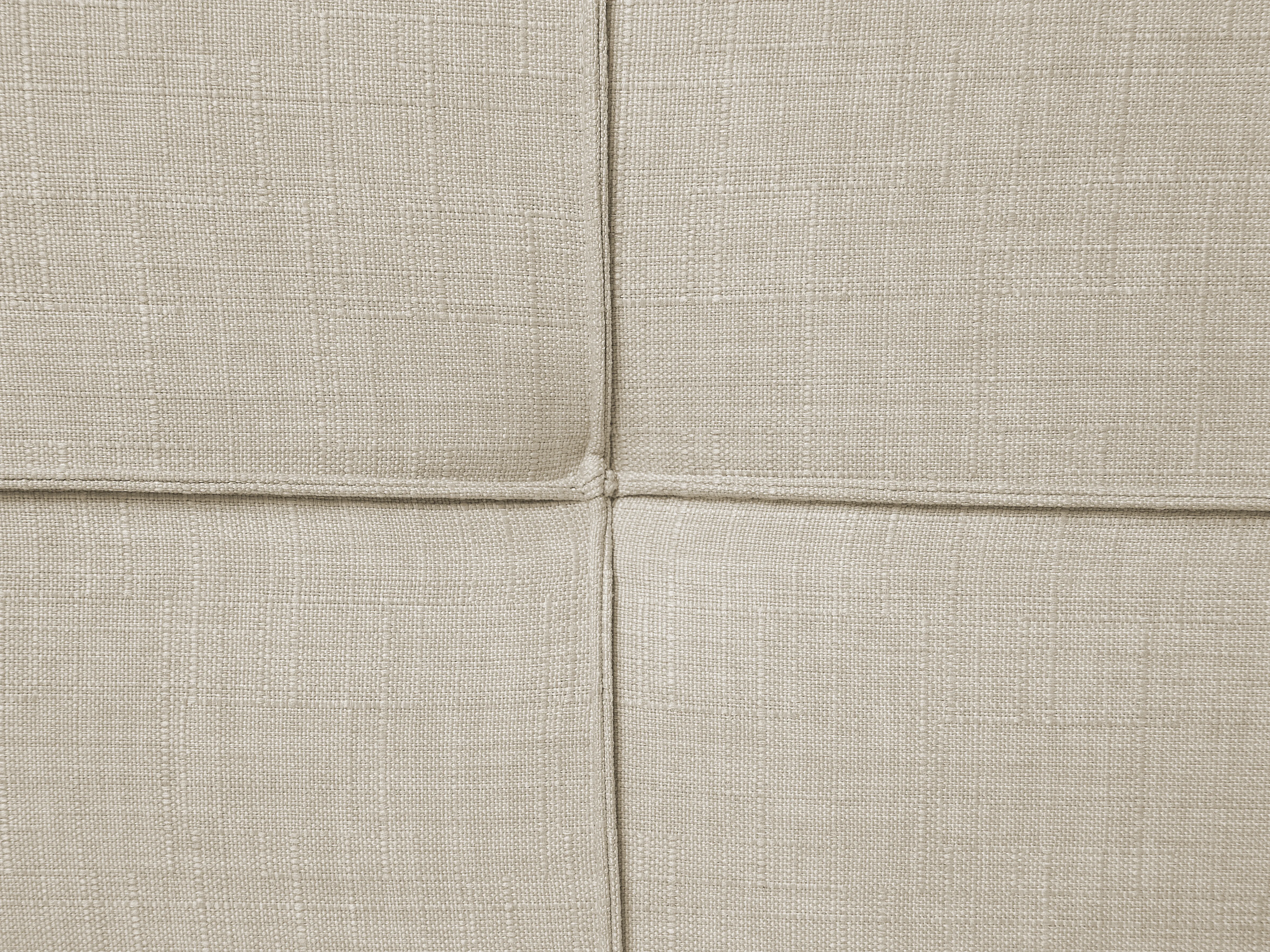 Bed Stof LANNION 180 x 200 cm Lichtbeige