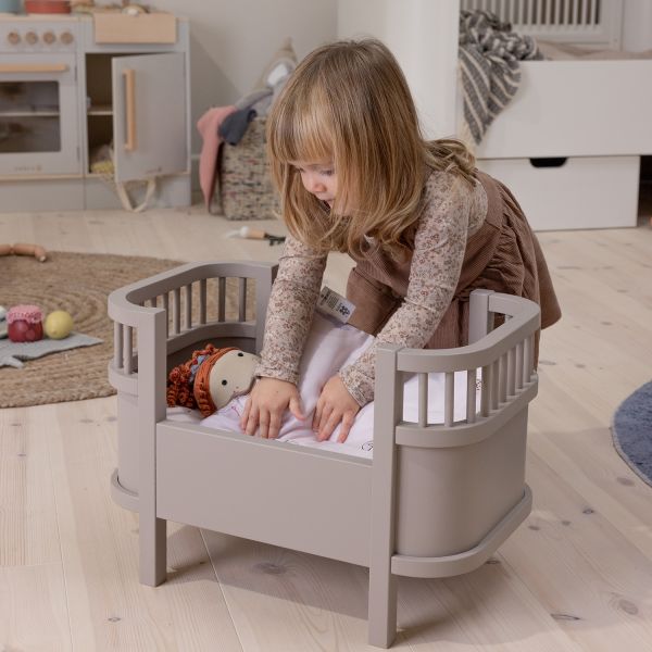 Sebra Houten Poppenbed