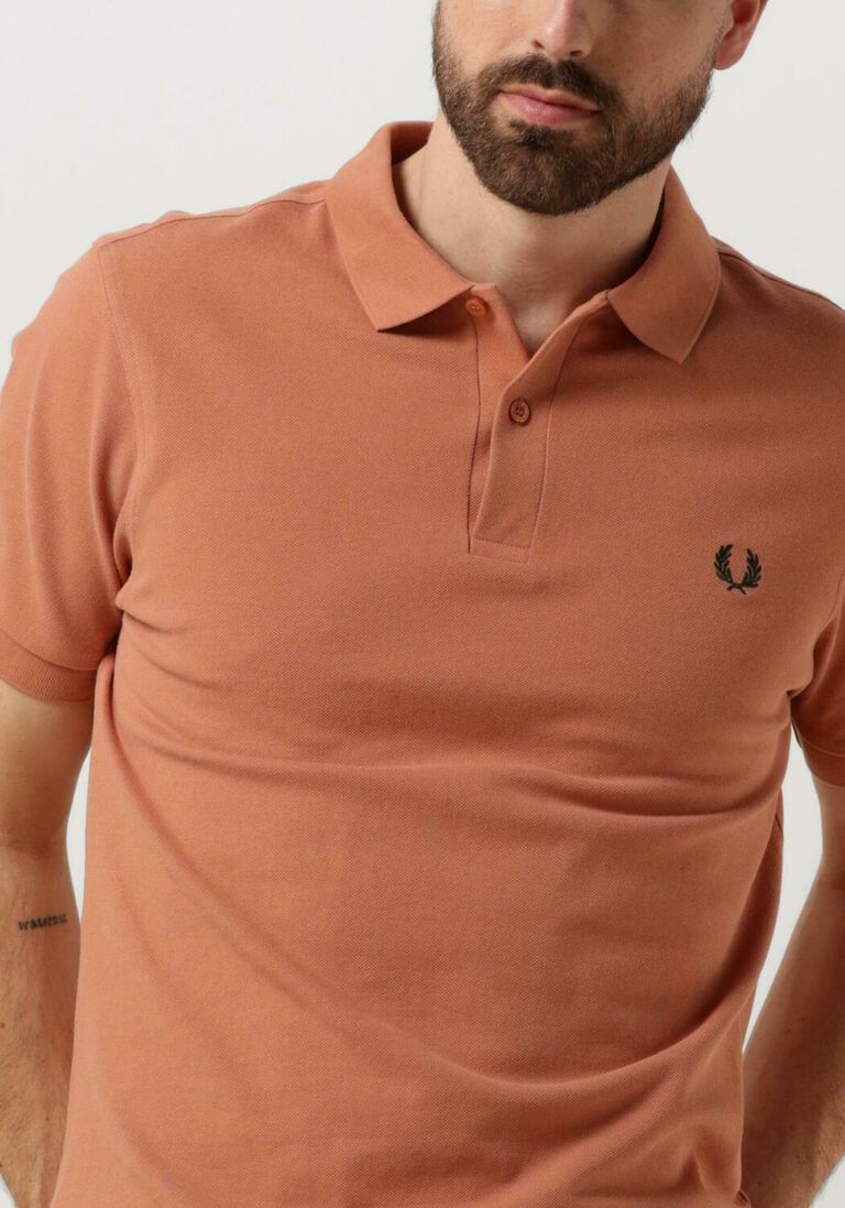 FRED PERRY oranje fred perry polo the plain fred perry shirt