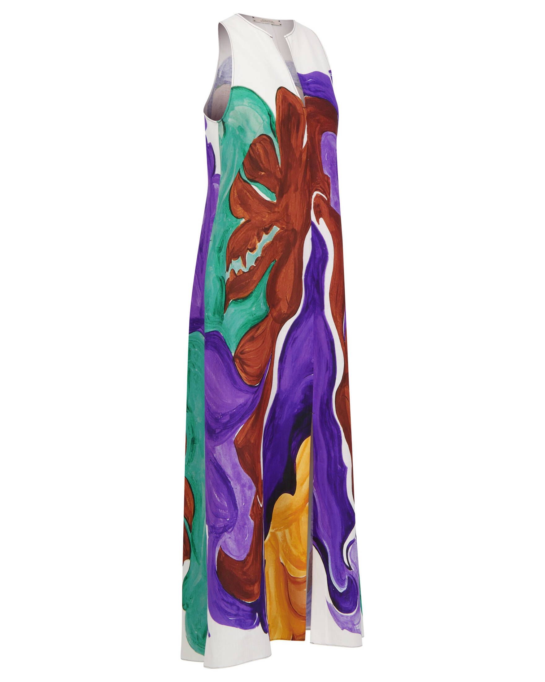Dorothee Schumacher| Damen Leinenkleid RAINBOW FLAMES