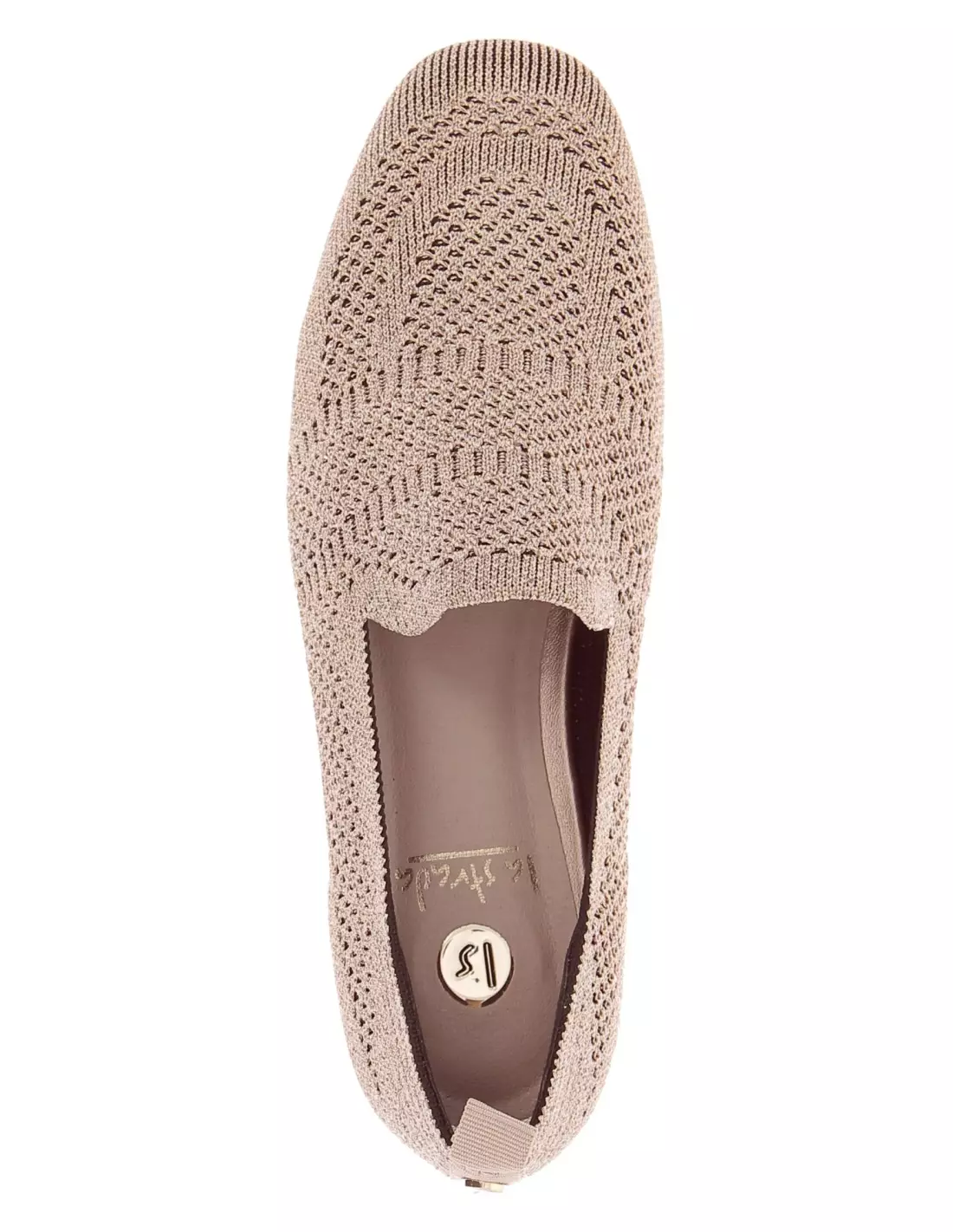 LA STRADA 2111884 6045 A - Mocassins & bateaux rosegoldmetallic