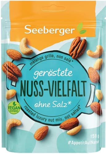 Seeberger Nuss-Vielfalt geröstet ohne Salz