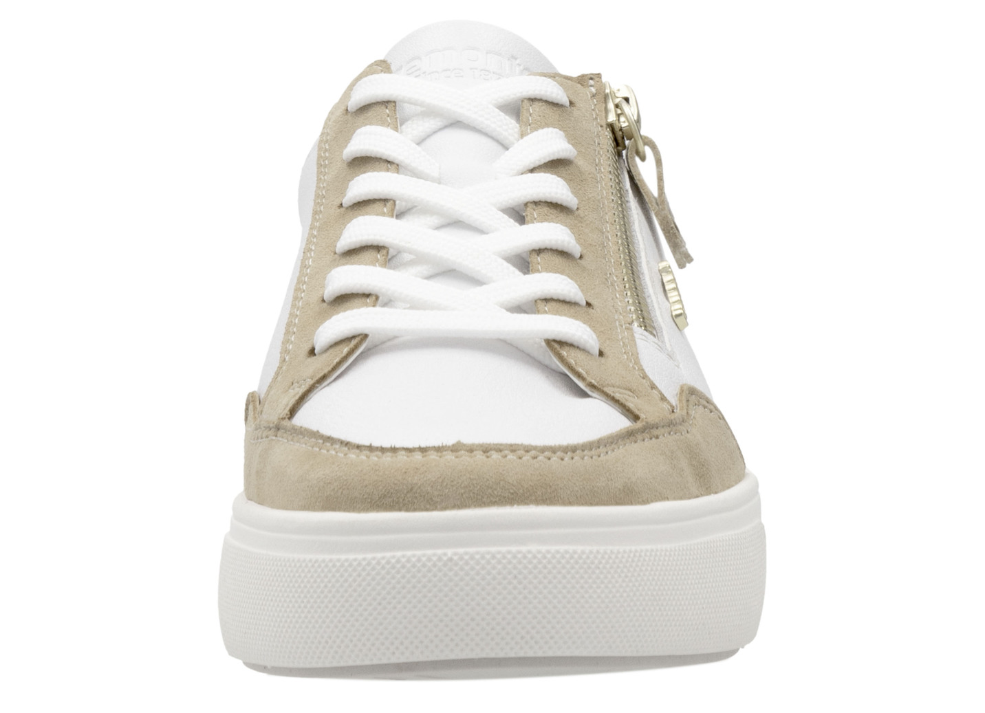 Remonte Sneaker aus Nappa- und Veloursleder mit Metallic-Besatz