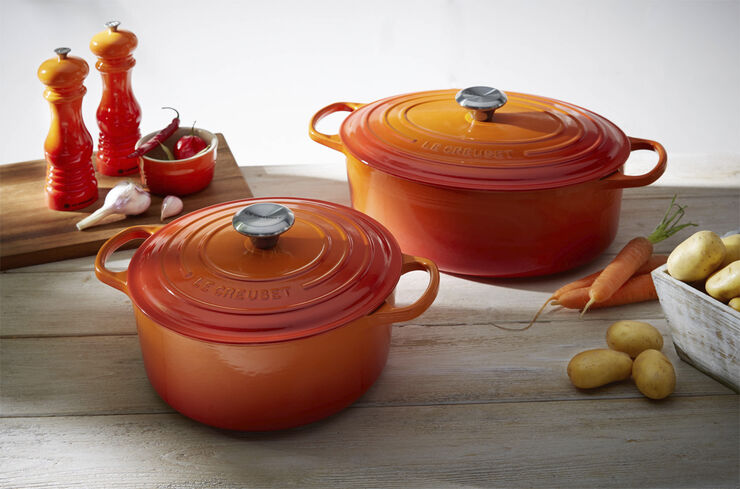 Le Creuset Oval Gryde 31 Volcanic SIGNA Vulkan