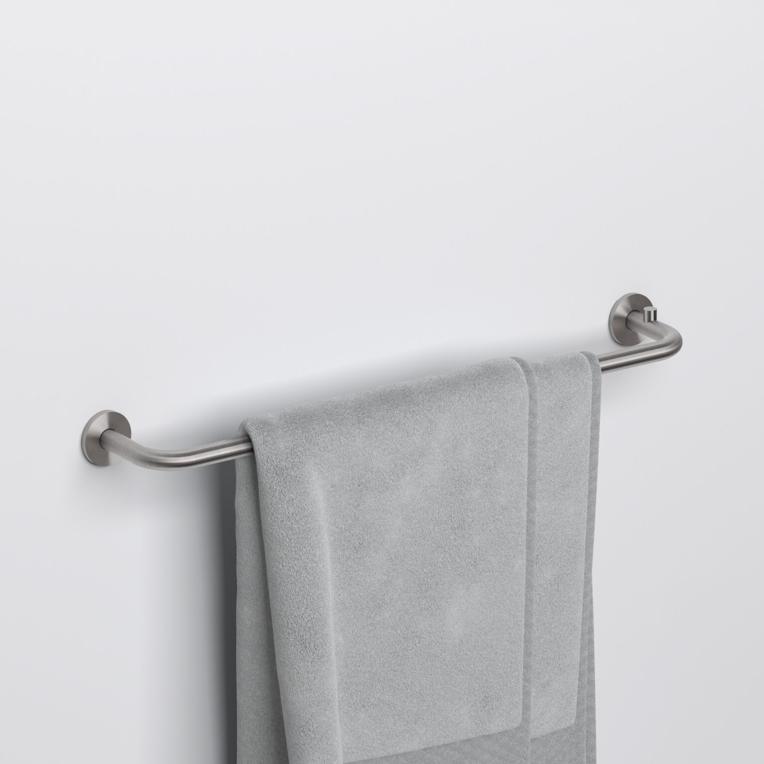 Clou Kaldur handdoekhouder 45cm RVS