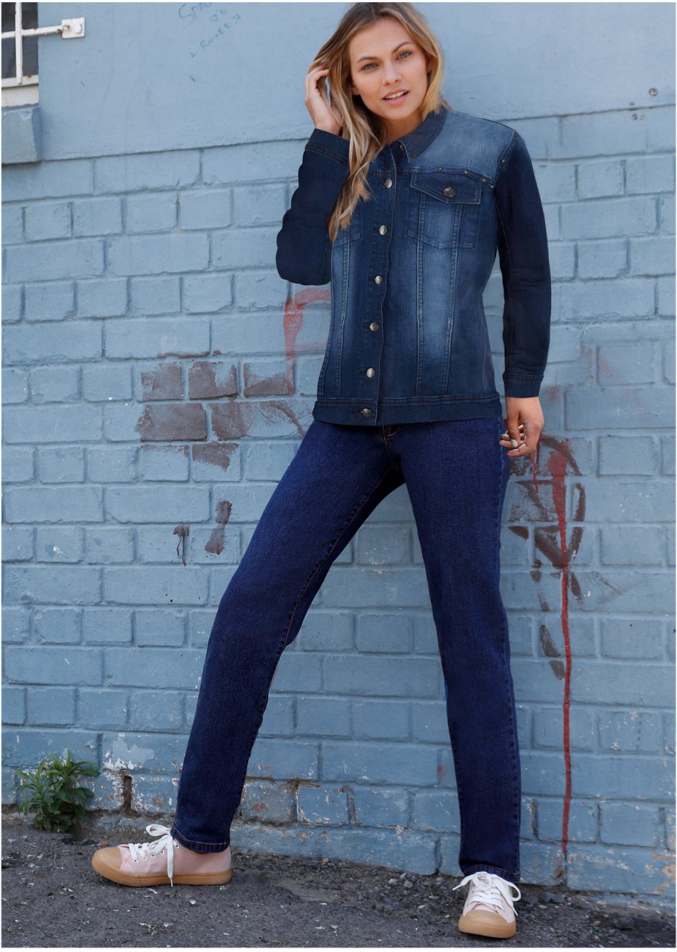 Jean extensible best-seller Mom