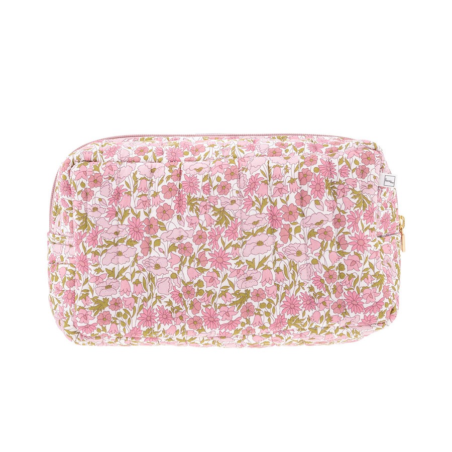 Bon Dep Pouch Square Mw Liberty Poppy and Daisy