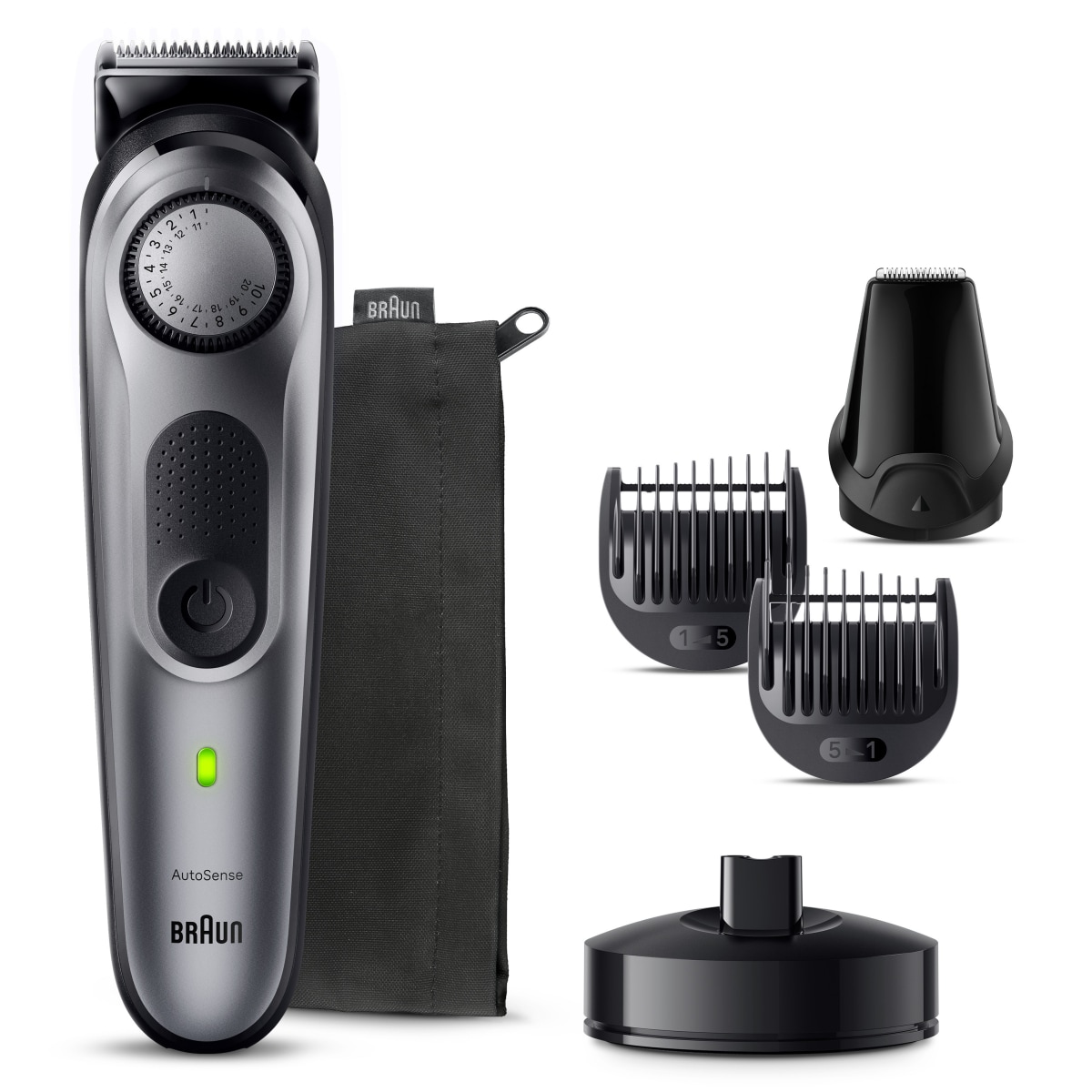 Braun Barttrimmer BT7420, Trimmer mit Barber Tools