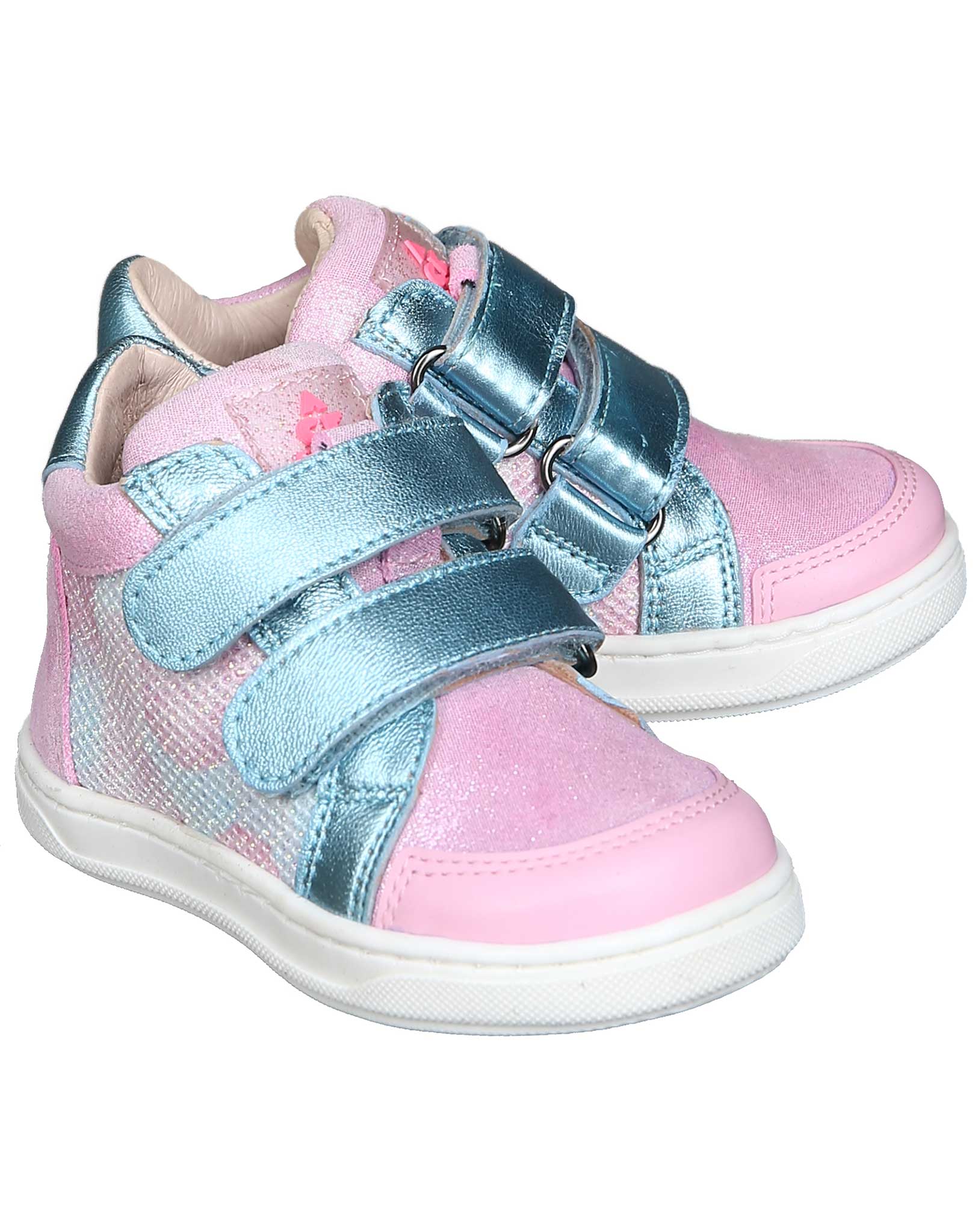 Klett-Lauflernschuhe SPORTIVE CHIC in flamingo