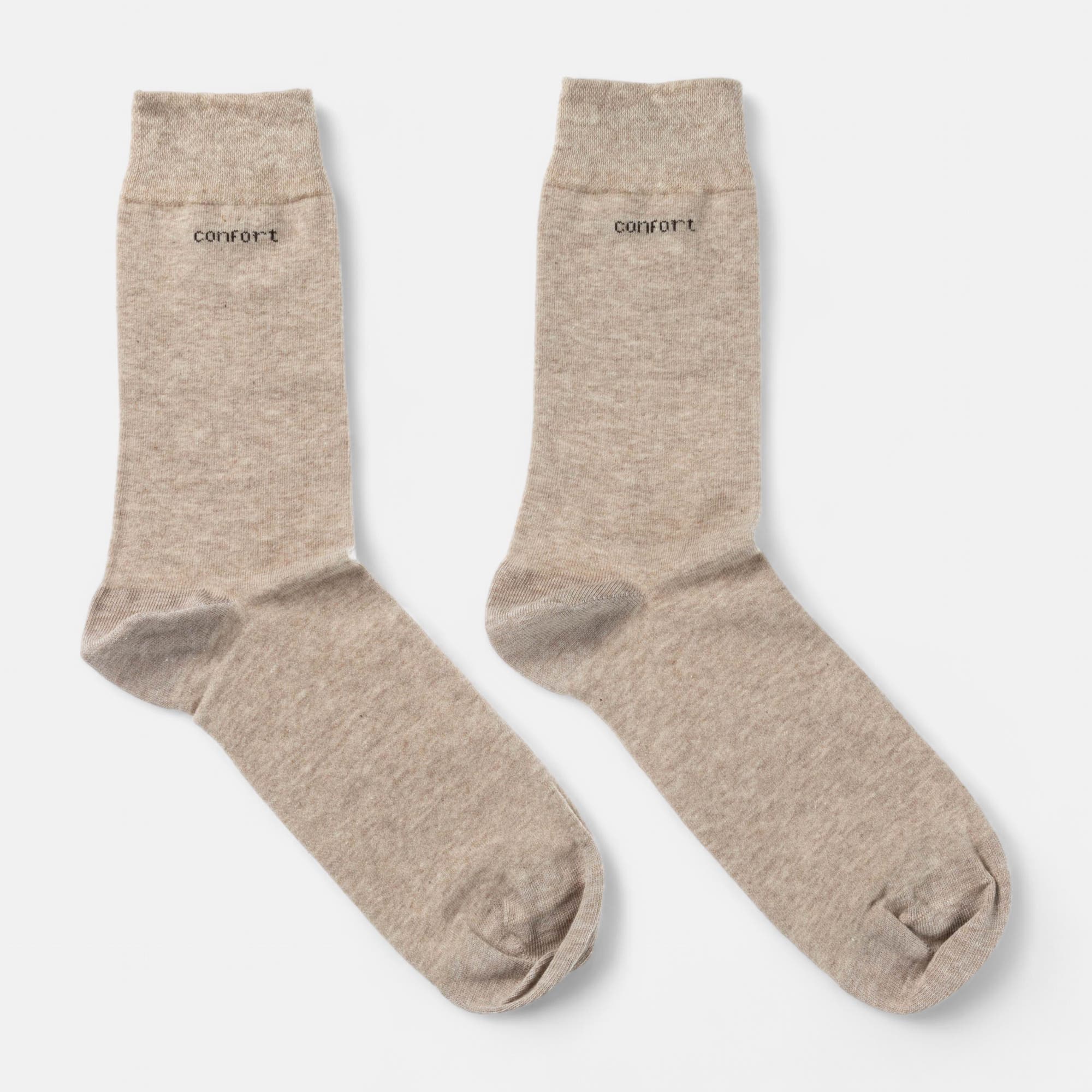 Chaussettes Homme beige